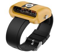 T-ENGINE Montre électronique de sport étanche pour homme et femme, avec lumière LED, grand écran numérique, montre en silicone, jaune