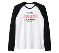 T’ES Pas la Mouette la Plus Rapide du Port - Humour vanne Manche Raglan