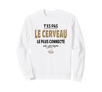 T’ES Pas Le Cerveau Le Plus connecté du Groupe - Vanne Drole Sweatshirt