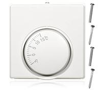 T F C Group LLP Tower Thermostat de chauffage avec contrôle à cadran et protection contre le gel Sans tension
