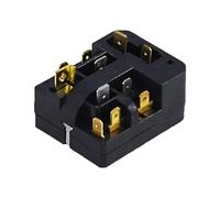 T & F Lot de 2 relais de démarrage PTC pour réfrigérateur 3 broches
