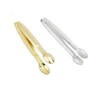 T&F Set de pinces à sucre en acier inoxydable Pince à glaçons Pince à sucre Pince de service Pince à pâtisserie Pince à pâtisserie pour mariage Fête Candy Bar buffet Barbecue