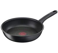 T-fal G26505 Poêle à frire anti-adhésive en titane dur à induction Noir 26 cm