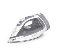 T-Fal Virtuo Steam Iron for Clothes with Retractable Cord, Portable Iron and Steamer for Clothes, Ceramic Nonstick Soleplate, 1500 Watts, Anti-Drip, Auto-Off, Scratch Resistant, Grey