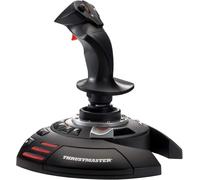 T.Flight Stick X - Joystick Ergonomique De Simulateur De Vol Avec Résistance Réglable Et Large Repose-Main Pour Pc
