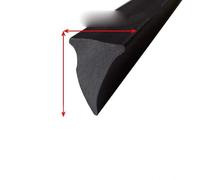 T Forme Alliage D'aluminium Porte Et Fenêtre Verre Fixe 90 Bande D'étanchéité En Caoutchouc Coupe-Froid Gap Filler Coupe-Vent Profil En Caoutchouc-020 14x10mm