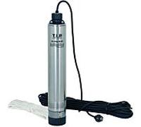 T.I.P. AJ 4 Plus 95/40 Pompe de puits - Pompe de puits profond 30177 acier inoxydable, 5.500 l/h, hauteur de refoulement 40 m, 900 W, câble de vidange inclus
