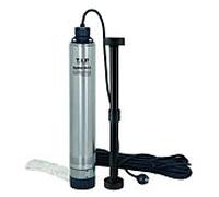 Pompe de puits TIP - pompe pour puits profonds en acier inoxydable, 5 400 l/h, hauteur de refoulement 53 m, résistante au sable, à partir de Ø 10 cm, BigWell 90-53 30083