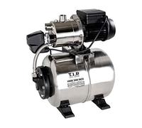 TIP Hauswasserwerk - acier inoxydable, 2 950 l/h, hauteur de refoulement 42 m, 550 W, réservoir sous pression 18 l, compact, HWW 3000 INOX, 31143