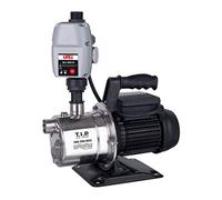 Pompe à eau domestique TIP - Acier inoxydable, 2 800 l/h, hauteur manométrique de 42 m, 550 W, protection contre la marche à sec, HWA 3000 INOX, 31142