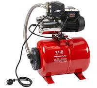 T.I.P. HWW 1000/25 Plus Circulateur Domestique Puissant et Durable Débit 3600 l/h 40 m Hauteur Aspiration Moteur 650W Cuve Pression Inox 18L