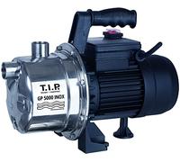 Pompe de jardin TIP - Acier inoxydable, 5 000 l/h, hauteur manométrique de 45 m, 2000 W, système à jet, protection contre les surcharges, GP 5000 INOX, 31372