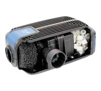 T.I.P. Pompe Multifonctions WPF 3500 S pour Bassin et Fontaine, 3500 L/h | Pompe de filtration submersible 68 W, hauteur de refoulement 3 m, avec tube télescopique, raccords et filtre zéolithe