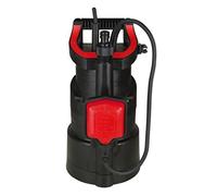 T.I.P. Tauchdruckpumpe - Regenfasspumpe, 3.200 l/h, Flachabsaugend, 24 m Förderhöhe, DrainPress 3200/24, 30182