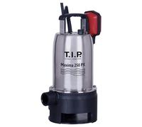 T.I.P. Pompe submersible Maxima 250 PX pour eaux sales 600W Puissante VORTEX Acier inoxydable Débit 14500 l/h