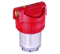 Préfiltre TIP - Pour pompes de jardin et réseaux d'eau domestiques, 5 pouces, jusqu'à 7 000 l/h, avec cartouche filtrante lavable, 31052