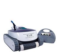 T.I.P. Robot de Piscine (100 m³, débit 18 000 l/h, Nettoyage du Sol, Nettoyage des Murs, Ligne d'eau, Buses de Jet d'eau, indépendant, entièrement Automatique, Modes de Nettoyage) Sweeper 18000 Climb