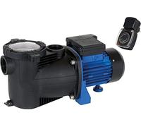 T.I.P. SPP 600 FT Pompe à Filtre de Piscine avec Minuteur et Préfiltre | Pompe de circulation 13 000 l/h, pression 1,2 bar, raccords 32/38 mm inclus, idéale pour bassins jusqu'à 40 m³.