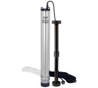 T.I.P. - Technische Industrie Produkte 30084 BigWell 90/53 AUT Pompe pour puits profonds avec connecteur Schuko 5400 l/h 53 m