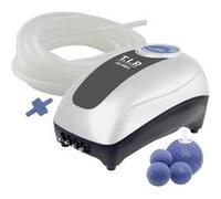 Pompe d'aération de bassin TIP - bassin de 10 000 l, 900 l/h d'air, réglable, sans glace, API 1000/4, 30431