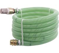 T.I.P. 30906 Tuyau d'aspiration , laiton, 4 m, jusqu'à 6 bar, avec filtre grossier, pour pompes de jardin et stations d'eau domestiques