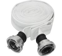 Lance d'incendie TIP - 15 m, avec raccords C 52 Storz, pour pompes à eau jusqu'à 10 bar, 31090