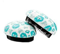 T is for Tame Mini brosse démêlante pour les tout-petits et les enfants, mini brosse démêlante dompte les nœuds sans larmes ou crises de colère, taille et forme parfaites pour les mains des enfants,