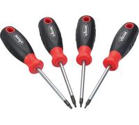 T Jeu de tournevis ∙ V4418 ∙ profil TORX® intérieur ∙ 4 pièces ∙ T6 ∙ T7 ∙ T8 ∙ T9 ∙ Nombre d'outils : 4