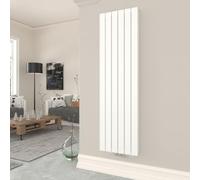 T&K Radiateur Eau Chaude 1800x462 mm Blanc Plat Double Vertical Design Couche Montage Mural Salle de Bain Radiateur