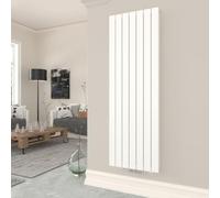 T&K Radiateur Eau Chaude 1800x539 mm Blanc Plat Double Vertical Design Couche Montage Mural Salle de Bain Radiateur