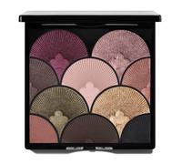 T. LeClerc Palette de fard à paupières - Palette maquillage yeux 10 couleurs chaudes et intenses - Nuit étoilée - Testée Sous Contrôle Dermatologique - Made in France