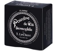NEW - T.LeClerc - Poudre Libre Matifiante 10 Ambré - 20g - Poudre de riz Visage, Longue Tenue, Matifiante, Fini Mat, Contrôle la Brillance - Made in France Vegan