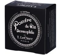 NEW - T.LeClerc - Poudre Libre Matifiante 12 Safran - 20g - Poudre de riz Visage, Longue Tenue, Matifiante, Fini Mat, Contrôle la Brillance - Made in France Vegan