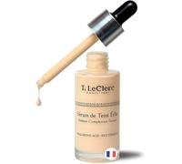 T. Leclerc Sérum Teinté Anti-Âge 30ml - N°2 Amande - Fluide Léger À L'acide Hyaluronique - Teint Lumineux & Unifié.