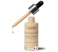 T. LeClerc Sérum Teinté Éclat Anti-Âge 30 ml - N°05 Biscuit - Fluide à l’Acide Hyaluronique - Double action - fond de teint léger + anti âge - Effet Seconde Peau - Teint Lumineux & Unifié