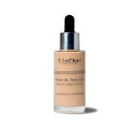 T. LeClerc Sérum Teinté Éclat Anti-Âge 30 ml - N°09 Pêche - Fluide à l’Acide Hyaluronique - Double action - fond de teint léger + anti âge - Effet Seconde Peau - Teint Lumineux & Unifié