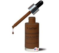 T. LeClerc Sérum Teinté Éclat Anti-Âge 30 ml - N°12 Moka - Fluide à l’Acide Hyaluronique - Double action - fond de teint léger + anti âge - Effet Seconde Peau - Teint Lumineux & Unifié