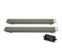 T-Mech Balance de Pesage Industrielle pour Palettes, Barres Peseuses de 120cm x 12cm x 6cm