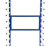 T-Mech Connecteur Bidirectionnel pour Chariot de Séchage Combinable Extension Espace de Séchage Acier Revêtu de Poudre Atelier Industriel Peinture Bricolage [4X Boulons Inclus]