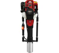 Enfonce Pieux Essence à 4 temps Marteau Piqueur Marteau de Construction Piquets de Clôture Jardin | Mallette de Transport GRATIS