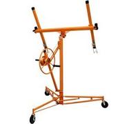 T-Mech Lève-Plaques 5M Panneaux de Plâtre Placoplâtre Capacité 68kg Manutention Orange G