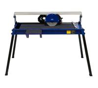 T-Mech Scie à Carrelage sur Table 720mm Moteur 800W Coupe 0-45° Portable avec 2 Lames Diamantées et Laser Guide de Coupe