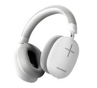 T'nB BOUNCE MAX - Écouteurs avec micro - circum-aural - Bluetooth - sans fil, filaire - jack 3,5mm - isolation acoustique - blanc, gris Gris, Blanc