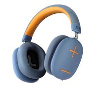 T'nB BOUNCE MAX - Écouteurs avec micro - circum-aural - Bluetooth - sans fil, filaire - jack 3,5mm - isolation acoustique - bleu, orange Bleu, Orange