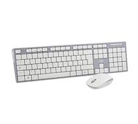 TNB Ensemble clavier souris sans fil Classy - Blanc
