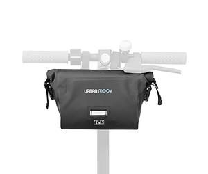 T’nB - Sac Pour Trottinette Electrique Etanche Et Résistante A l’Eau, Sacoche De Rangement Universelle Pour Scooter, Grande Capacité De Rangement, A Fixer Sur Le Guidon Du Véhicule - Noire