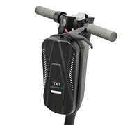 T’NB Sac pour Trottinette Electrique Rigide, Etanche Et Résistante A l’Eau, Sacoche Universelle pour Scooter, Grande Capacité De Rangement, A Fixer sur Le Guidon, Vélo, Scooter, Trottinette - Noire