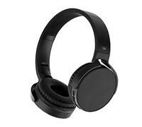 T’NB Single - Casque sans Fil Bluetooth 5.0, Modèle Single 2, 8 Heures D’Ecoute. Ajustable, Port Jack, Confortable, Microphone et Commandes Intégrées, pour Le Sport et Entraînements - Noir