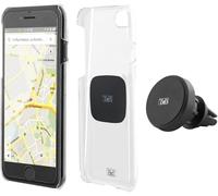 T`Nb Support De Téléphone Magnétique, Ultra Compact, Pour Grille D`Aération, Support Universel, Discret, Pour Tous Les Téléphones, Qualité Optimale, Compact, Robuste, Rotation 360 Degrés \U2013 Noir