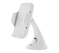 T’NB - Support De Téléphone Voiture Ventouse, Rotation 360°, Mâchoire Compatible avec Tous Les Smartphones Jusqu’à 6 Pouces, Samsung/Huawei/Xiaomi/Apple - Blanc